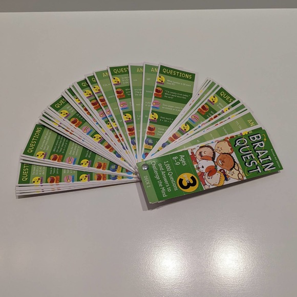 Brain Quest Grade 3 Trivia Cards – 1000 Questions and Answers for Kids - Picture 3 of 5